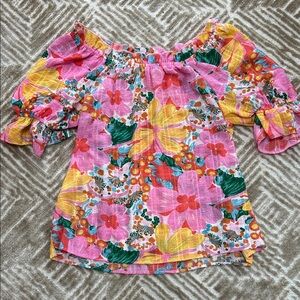 Floral Off-Shoulder Blouse, small